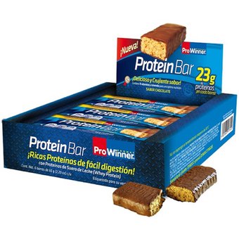 Barras de Proteína, caja con 6 Piezas